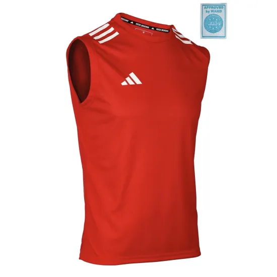 Майка для кикбоксинга Adidas Kick Light Sleeveless Красная-XS