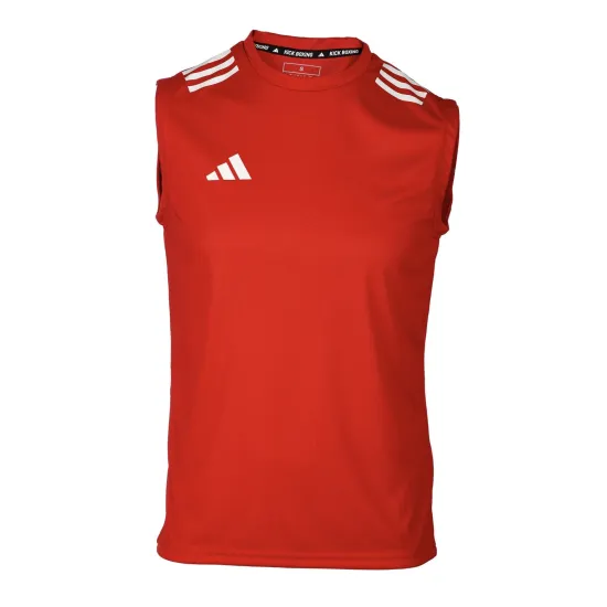 Майка для кикбоксинга Adidas Kick Light Sleeveless Красная-XS