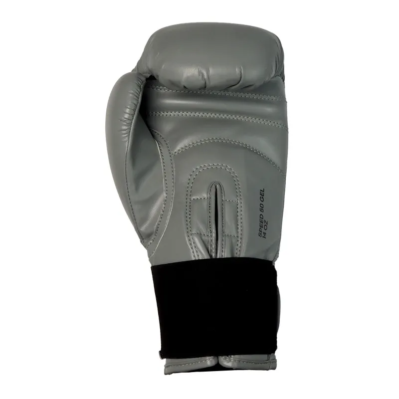 Боксерские перчатки Adidas Speed 50 Серые-10 унций