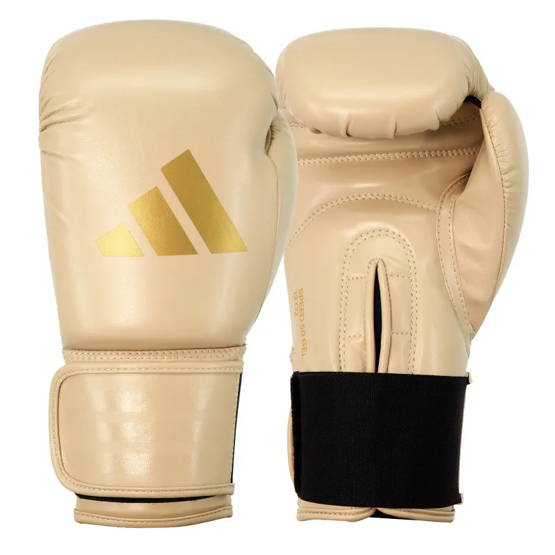 Боксерские перчатки Adidas Speed ​​50 Бежевые-10 унций