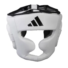 Шолом боксерський Adidas Super ​​Pro Black/White-S