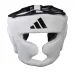 Шолом боксерський Adidas Super ​​Pro Black/White-S