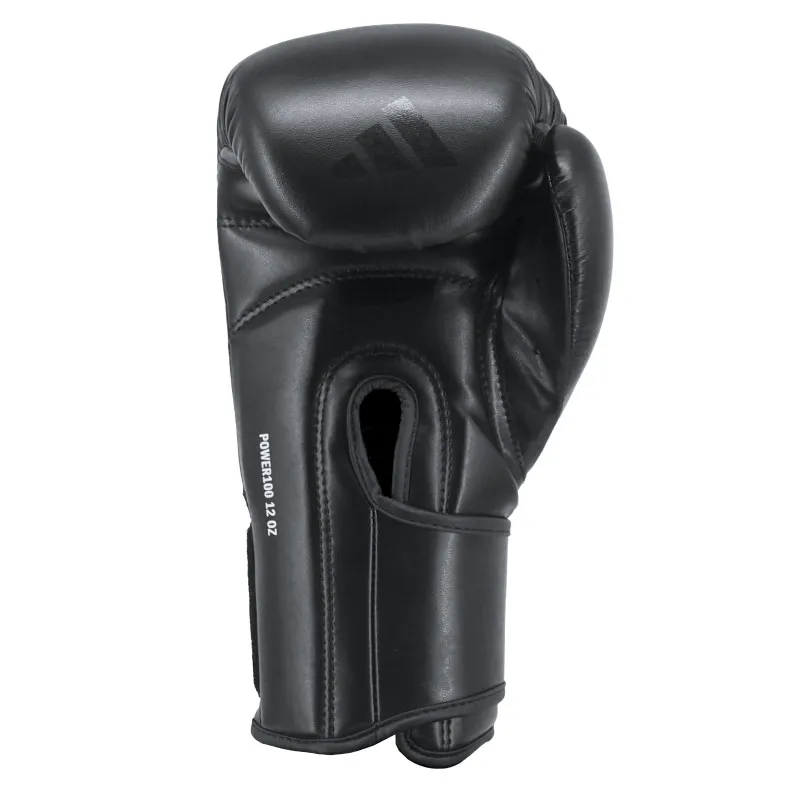 Боксерские перчатки Adidas Power 100 Черные-10 унций