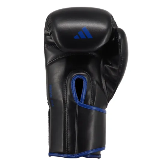 Боксерские перчатки Adidas Power 100 Черно-синие-10 унций