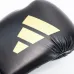 Боксерские перчатки Adidas Power 100 Черно-золотые-10 унций