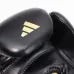 Боксерские перчатки Adidas Power 100 Черно-золотые-10 унций