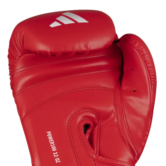 Боксерские перчатки Adidas Power 100 Красные-10 унций
