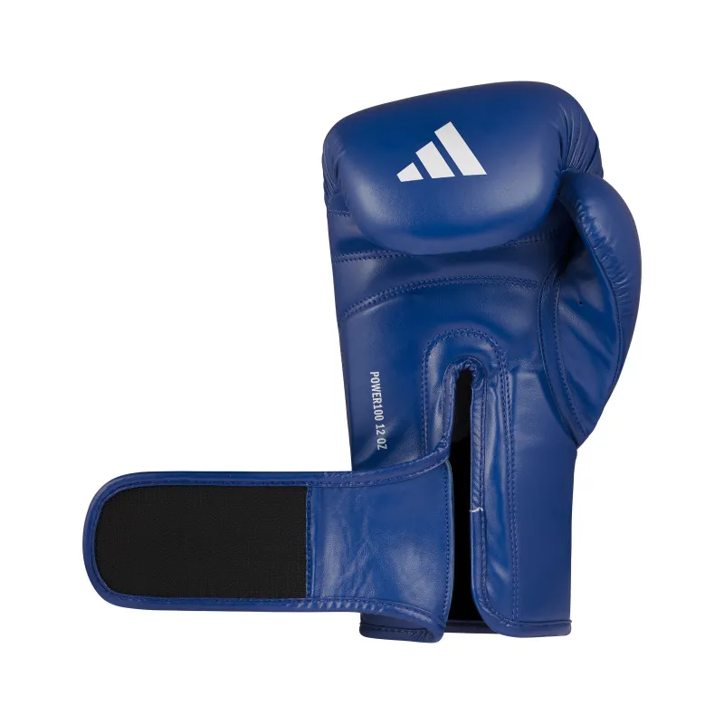 Боксерские перчатки Adidas Power 100 Синие-10 унций