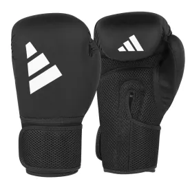 Боксерские перчатки Adidas Power 25 Черные-12 унций