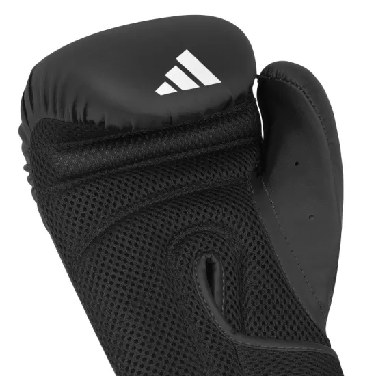 Боксерские перчатки Adidas Power 25 Черные-8 унций