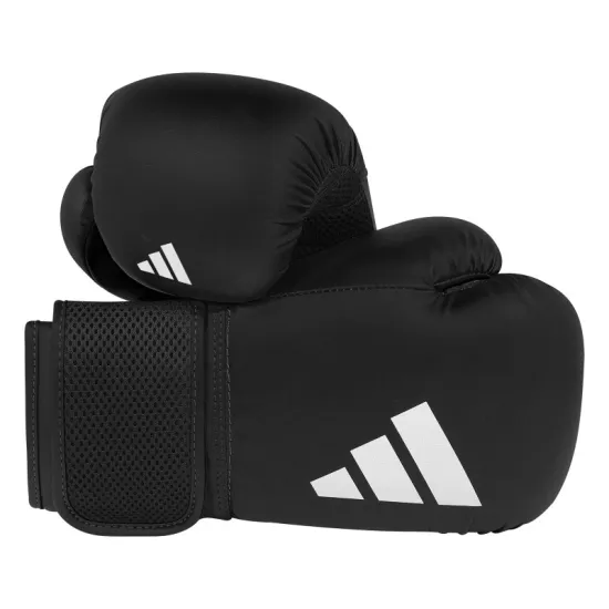 Боксерские перчатки Adidas Power 25 Черные-8 унций