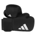 Боксерские перчатки Adidas Power 25 Черные-8 унций