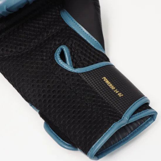 Боксерские перчатки Adidas Power 50 Синие-10 унций