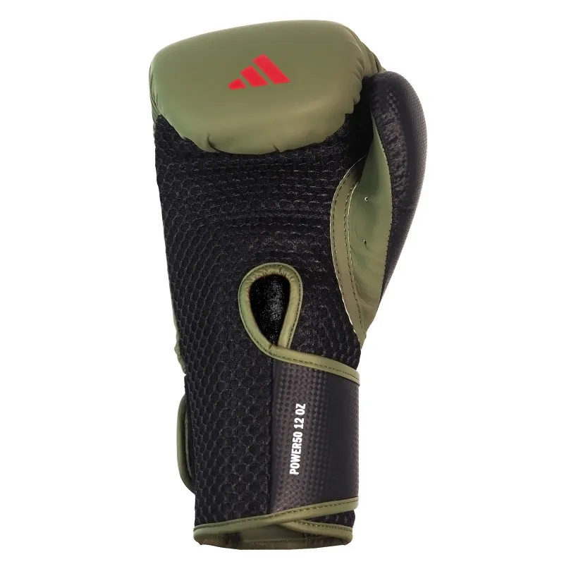 Боксерские перчатки Adidas Power 50 Хаки-10 унций