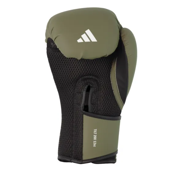 Боксерские перчатки Adidas Speed Tilt 200 Хаки-10 унций