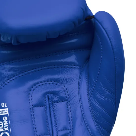 Боксерские перчатки Adidas с лицензией World Boxing Синие-10 унций
