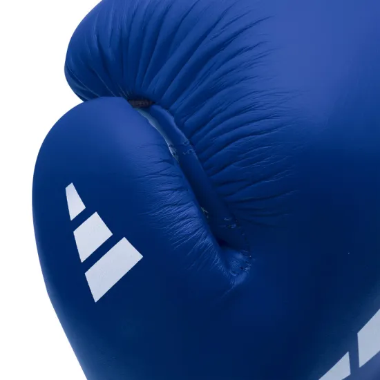 Боксерские перчатки Adidas с лицензией World Boxing Синие-10 унций
