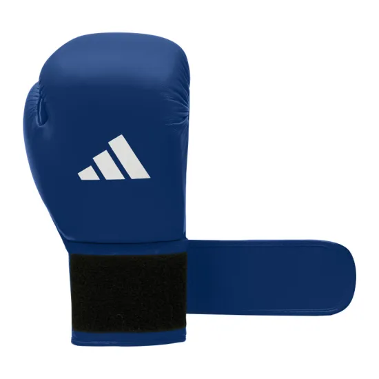 Боксерские перчатки Adidas с лицензией World Boxing Синие-10 унций