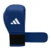 Боксерские перчатки Adidas с лицензией World Boxing Синие-10 унций