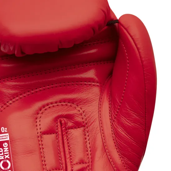 Боксерские перчатки Adidas с лицензией World Boxing Красные-10 унций