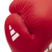 Боксерские перчатки Adidas с лицензией World Boxing Красные-10 унций