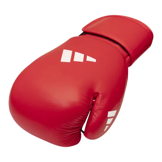Боксерские перчатки Adidas с лицензией World Boxing Красные-10 унций