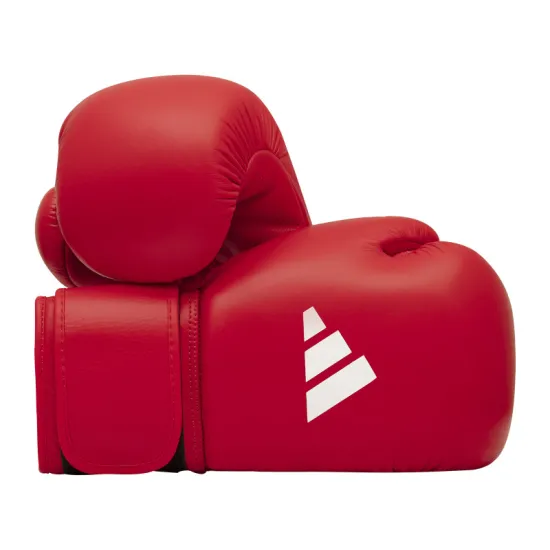 Боксерские перчатки Adidas с лицензией World Boxing Красные-10 унций