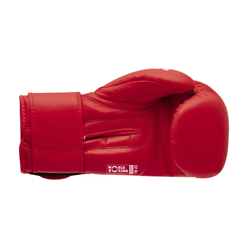 Боксерские перчатки Adidas с лицензией World Boxing Красные-10 унций
