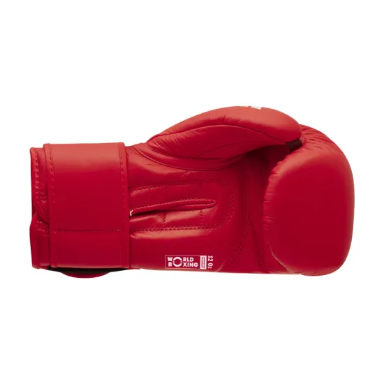 Боксерские перчатки Adidas с лицензией World Boxing Красные-10 унций