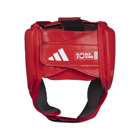 Боксерский шлем Adidas с лицензией World Boxing Красный-S