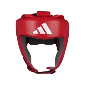 Боксерский шлем Adidas с лицензией World Boxing Красный-XL