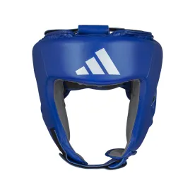 Боксерский шлем Adidas с лицензией World Boxing Синий-L