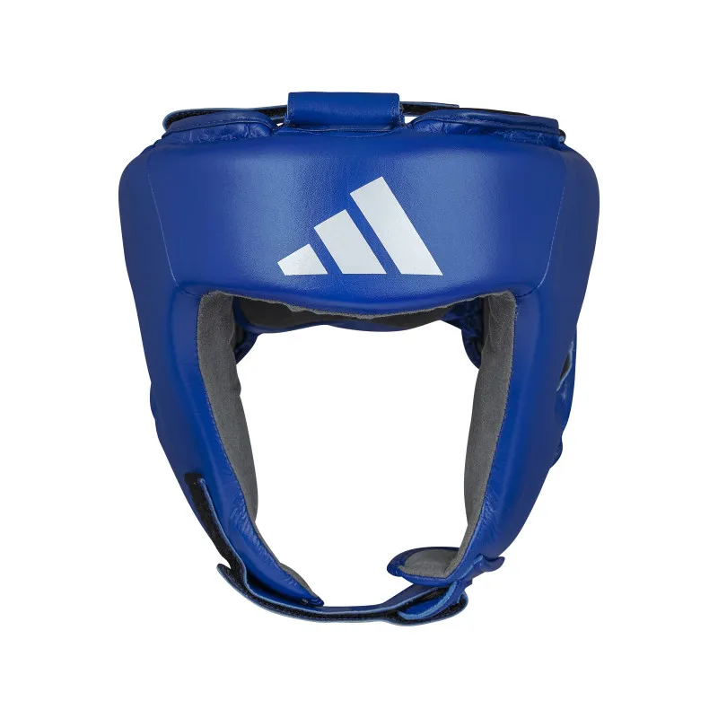Боксерский шлем Adidas с лицензией World Boxing Синий-S