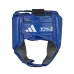 Боксерский шлем Adidas с лицензией World Boxing Синий-S