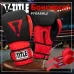Боксерські рукавиці TITLE Boxing Guts and Glory Black/Red S 10oz (бинти 4м. в комплекті)