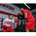 Макивара круглая TITLE Classic Round Punch Shield V2 Red/Black