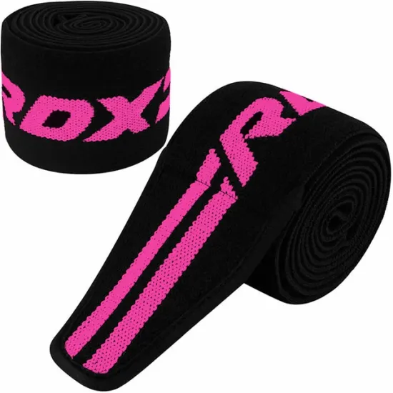 Бинты на колени RDX K2 GYM Knee Wrap PINK PRO