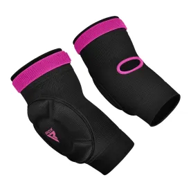 Налокотники спортивные RDX Hosiery Elbow Foam Black/Pink S