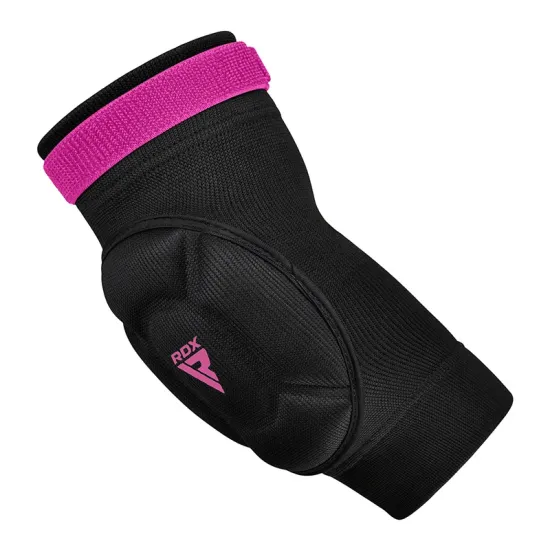 Налокотники спортивные RDX Hosiery Elbow Foam Black/Pink S