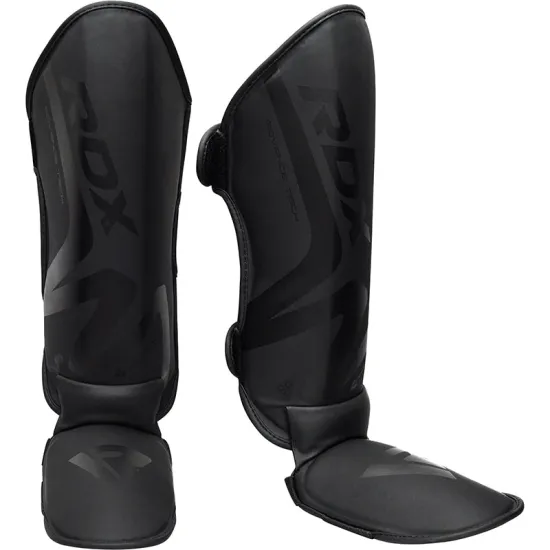 Захист гомілки та стопи RDX SHIN INSTEP T15 MATTE BLACK PLUS-M
