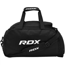 Спортивная сумка RDX R1 Duffel Bag with Backpack Straps Black/White
