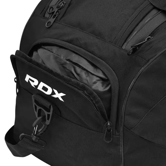 Спортивная сумка RDX R1 Duffel Bag with Backpack Straps Black/White
