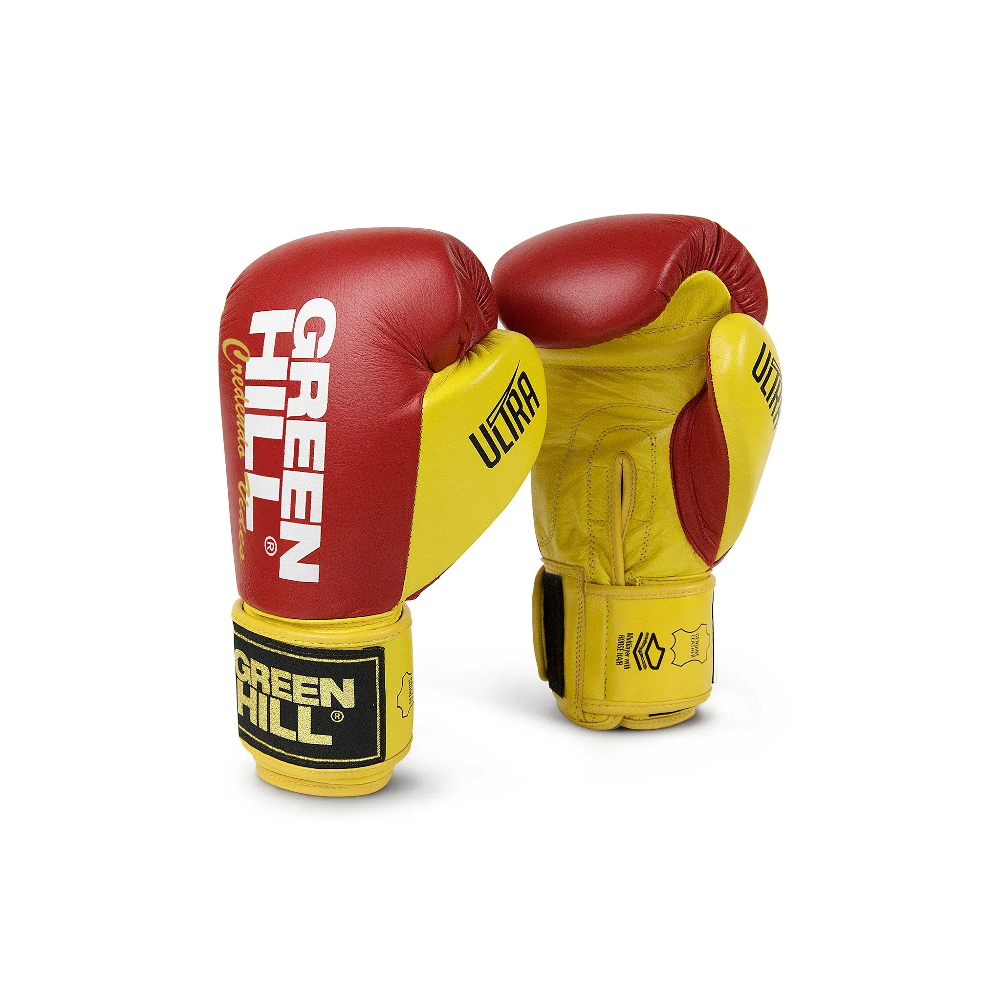 Боксерські рукавички Green Hill ULTRA Red-10