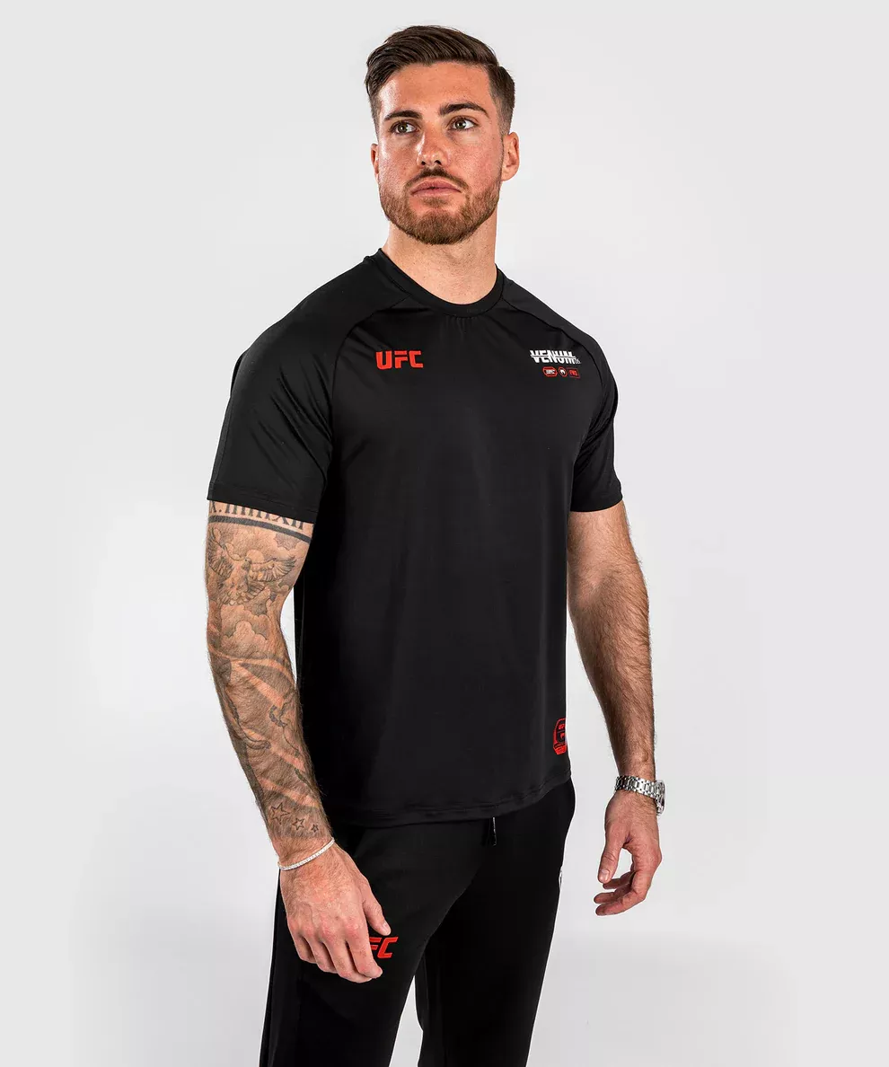 Футболка Venum UFC Adrenaline Fight Week Men’s Dry-tech Black-S