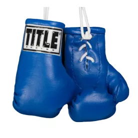 Брелок перчатки боксерские TITLE Mini Boxing Gloves Синий