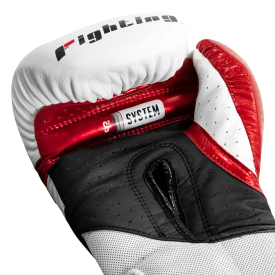 Рукавички боксу Fighting Sports S2 Gel Fear Training Gloves Білі-12