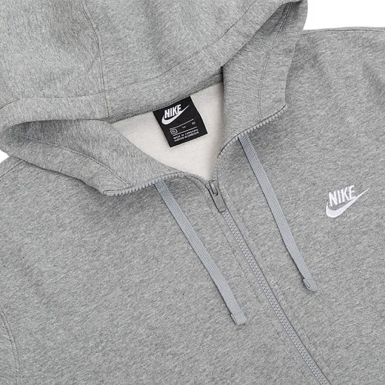 Толстовка Nike CLUB HOODIE FZ FT-S