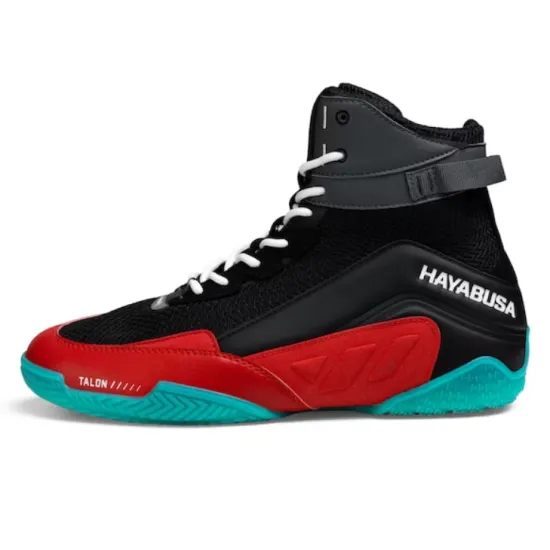 Боксерки Hayabusa Talon Boxing Shoes Black/Red-40