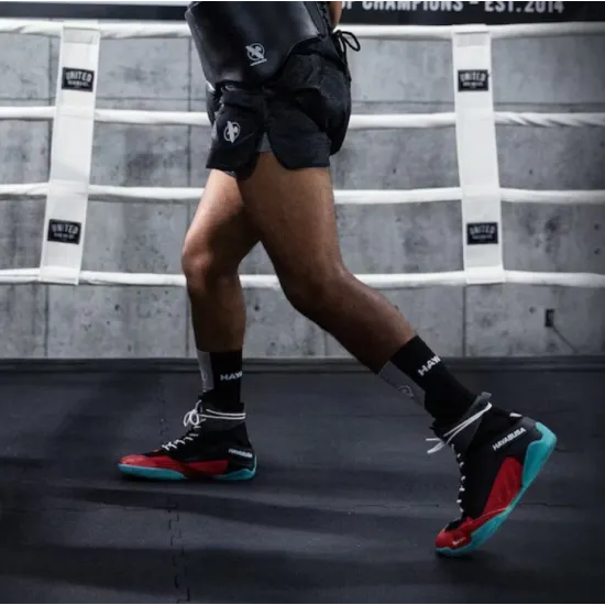 Боксерки Hayabusa Talon Boxing Shoes Black/Red-40