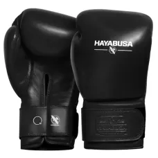 Боксерские перчатки Hayabusa Pro Boxing Gloves Black-12 унций